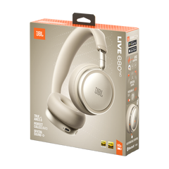 JBL Live680 On-Ear Wireless Headphones with Noise Cancellation  - Champagne