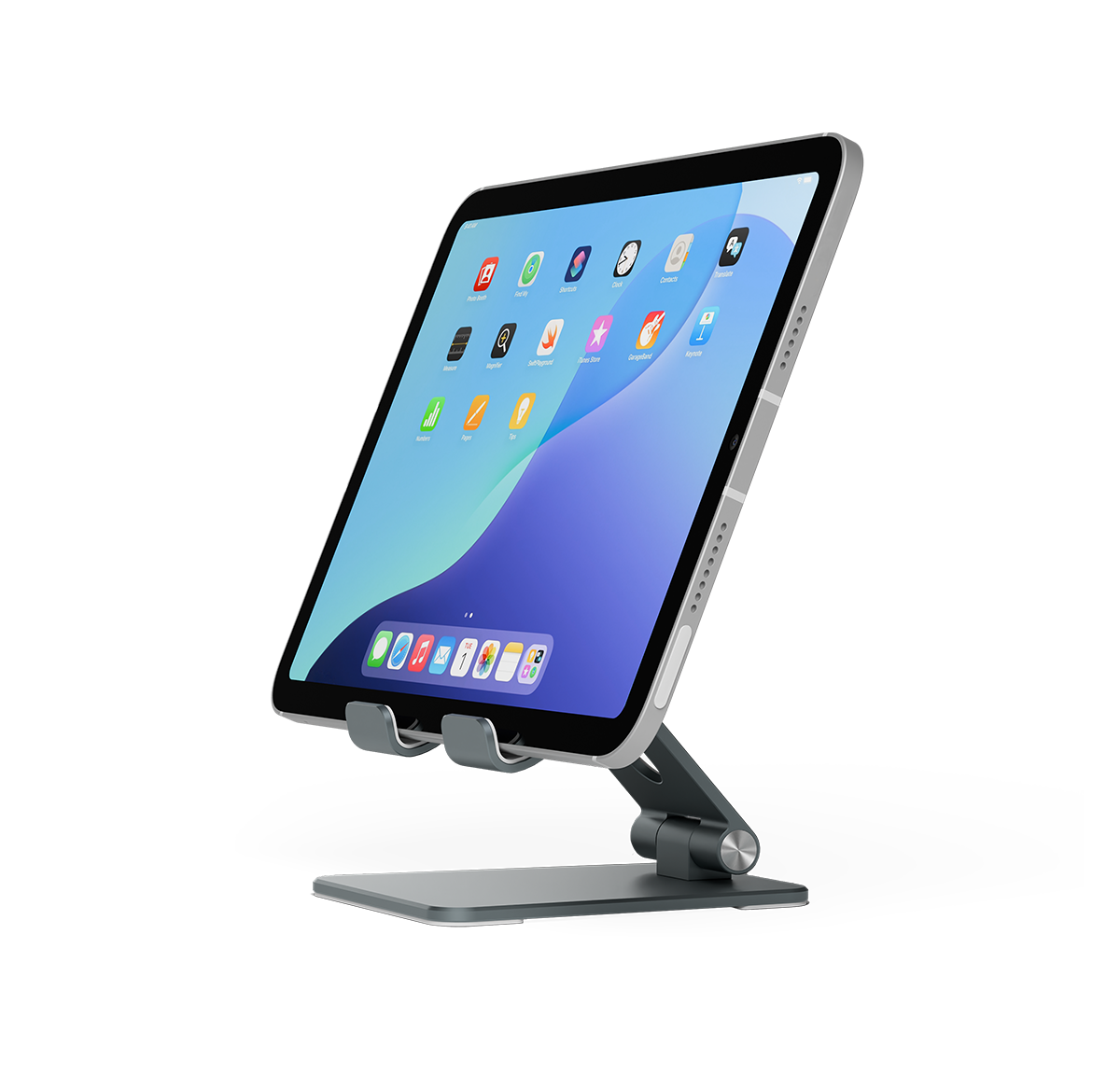 LOGiiX Universal Folding Tablet Stand - Graphite Grey