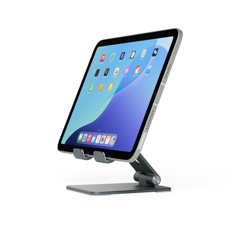 LOGiiX Universal Folding Tablet Stand - Graphite Grey