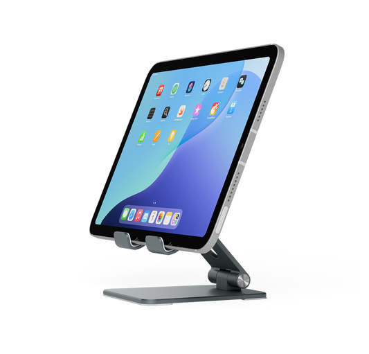 LOGiiX Universal Folding Tablet Stand - Graphite Grey