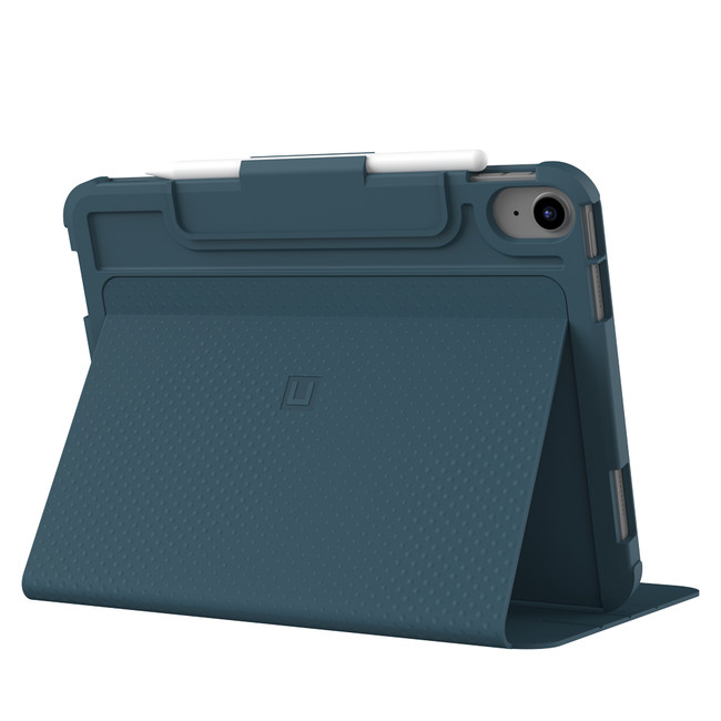 UAG Lucent Folio Case for iPad 10th Gen - Black Ice