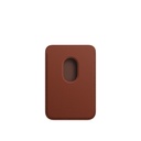 iPhone Leather Wallet with MagSafe - Umber