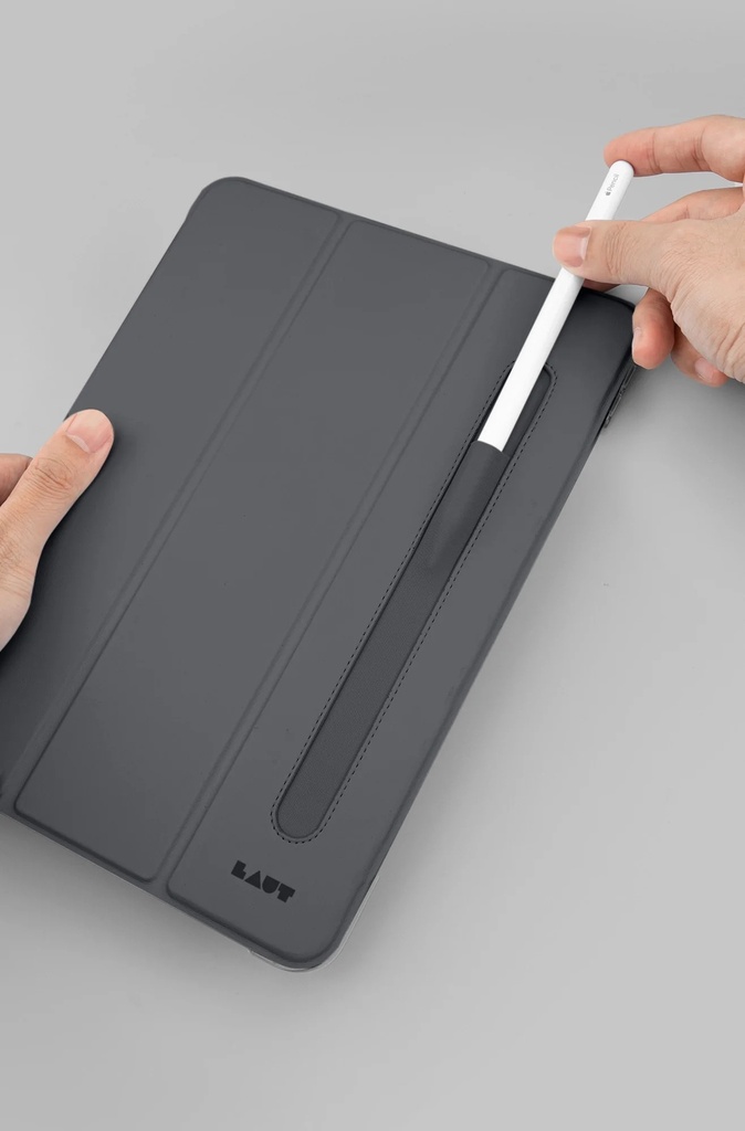 LAUT Huex Folio Case for iPad 12.9-inch Pro (5th gen) - Fog Grey
