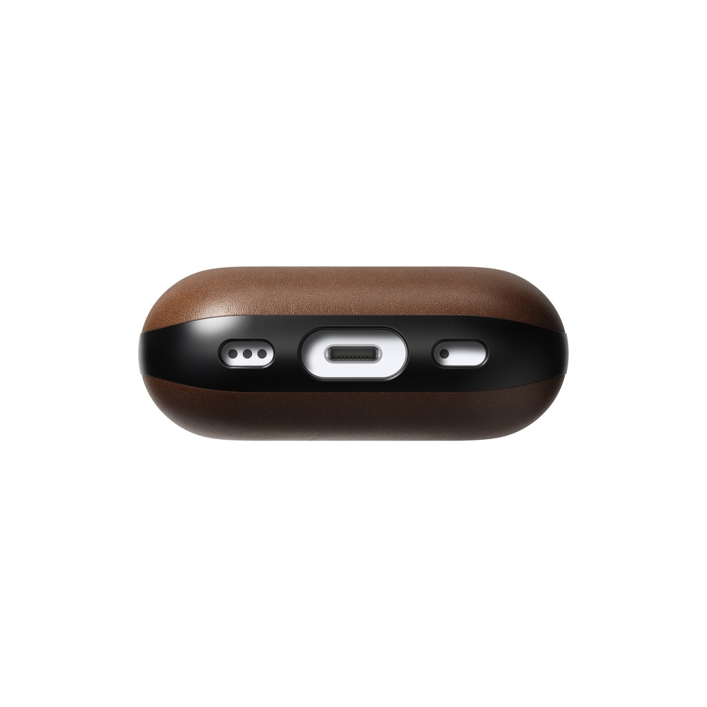 Nomad Leather Case for AirPod Pro (2nd Generation) - Brown