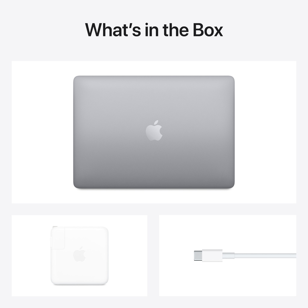 Apple 13-inch MacBook Pro: Apple M1 chip with 8-core CPU and 8-core GPU, Space Gray (8GB unified memory, 512GB SSD)