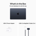Apple 15-inch MacBook Air: Apple M2 chip with 8-core CPU, 10-core GPU, 16-core Neural Engine