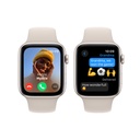 Apple Watch SE Starlight Aluminium Case with Starlight Sport Band
