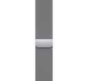 Apple 42/44/45mm Silver Milanese Loop