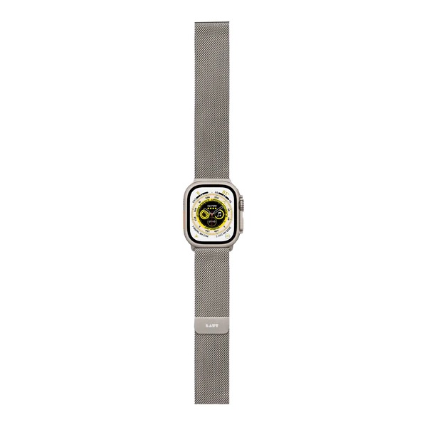 LAUT 42/44/45/49mm Steel Loop for Apple Watch Ultra - Titanium