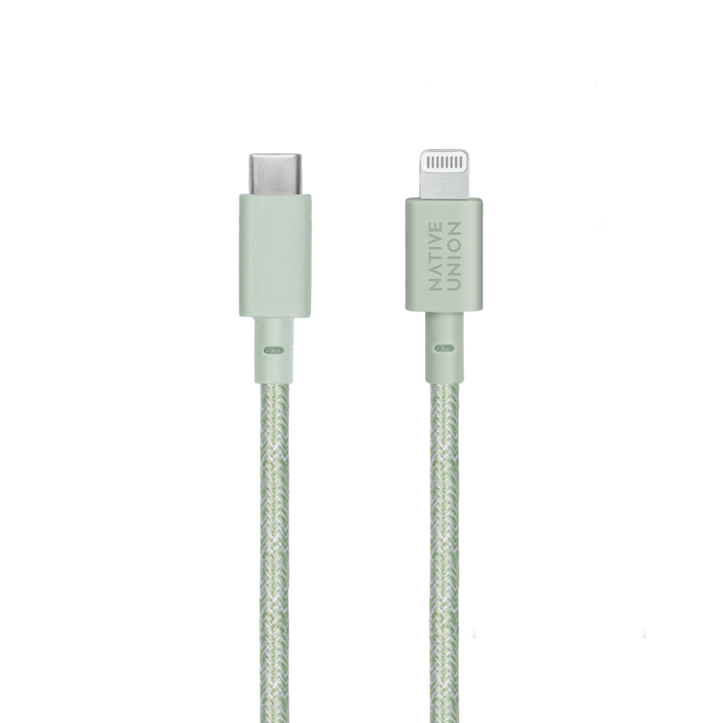 Native Union 1.2M Belt USB-C to Lightning Cable - Sage