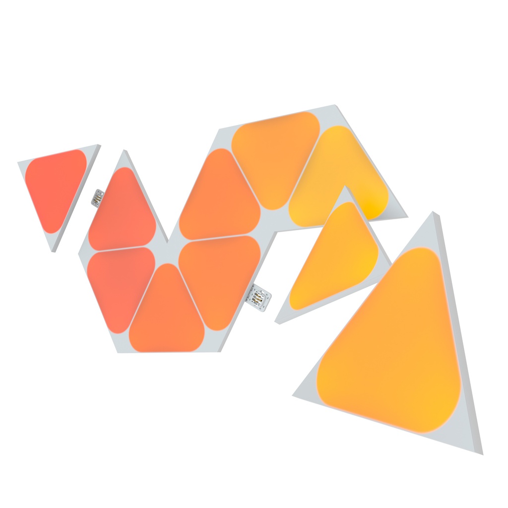 Nanoleaf Shapes - Mini Triangles Expansion Pack | 10 panels
