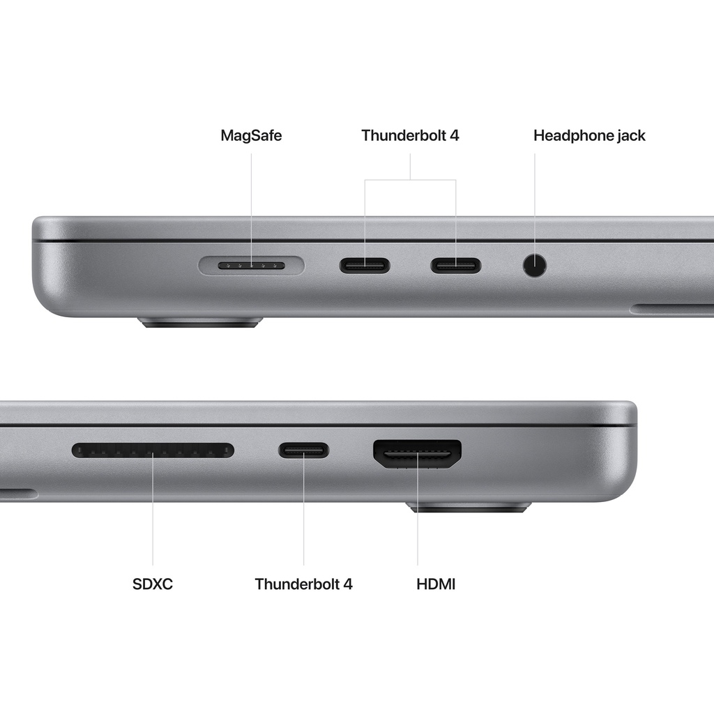 16-inch MacBook Pro: Apple M2 Pro chip with 12‑core CPU and 19‑core GPU, 512GB SSD - Space Grey (Demo)
