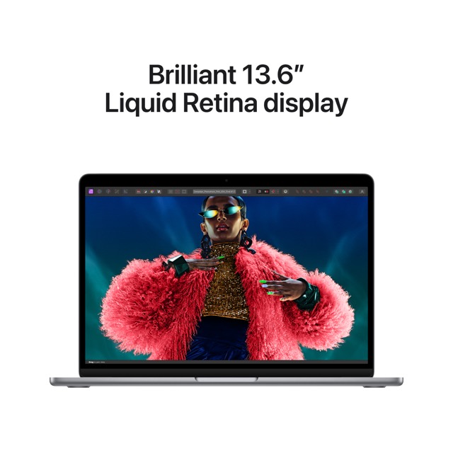 Apple 13-inch MacBook Air M3 chip with 8‑core CPU, 8‑core GPU, 16‑core Neural Engine, 8GB, 256SSD
