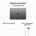 Apple 13-inch MacBook Air M3 chip with 8‑core CPU, 8‑core GPU, 16‑core Neural Engine, 8GB, 256SSD