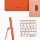iMac (4.5K Retina, 24-inch, 2021): M1 chip with 8-core CPU and 8-core, Orange