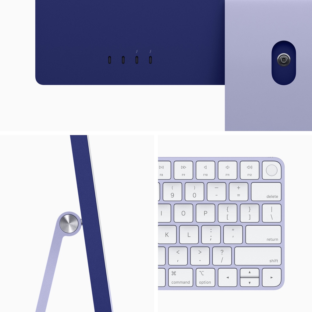 iMac (4.5K Retina, 24-inch, 2021): M1 chip with 8-core CPU and 8-core, Purple