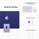 iMac (4.5K Retina, 24-inch, 2021): M1 chip with 8-core CPU and 8-core, Purple