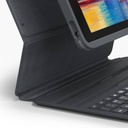 ZAGG Pro Keys Case - Keyboard for ipad 10.2” & 10.5”  (7th & 8th Gen) - Black/Grey