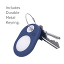 Speck Siliring AirTag Keychain - Coastal Blue