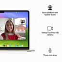 Apple 13-inch MacBook Air (M3 chip with 8-core CPU, 10-core GPU) 16GB
