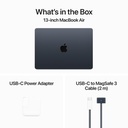Apple 13-inch MacBook Air (M3 chip with 8-core CPU, 8-core GPU) 16GB, 256GB SSD