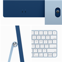 Apple 24-inch iMac with Retina 4.5K display: Apple M3 chip with 8‑core CPU and 10‑core GPU, 256GB SSD - Blue (Demo)