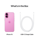 Apple iPhone 16 (128GB, Pink) - Open Box