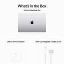 Apple MacBook Pro 16-inch M3 Pro (12-Core CPU, 18-Core GPU, 18GB Unified Memory, 512GB SSD, Silver) - Open Box