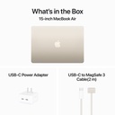 15-inch MBA M3 (8GB Memory, 8-core CPU, 10-core GPU, 256GB SSD, Starlight) - Open Box