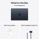 15-inch MacBook Air M4, Apple M4 chip with 10-core CPU, 10-core GPU - 32GB Memory 1TB SSD - 70W Adapter (Open Box)
