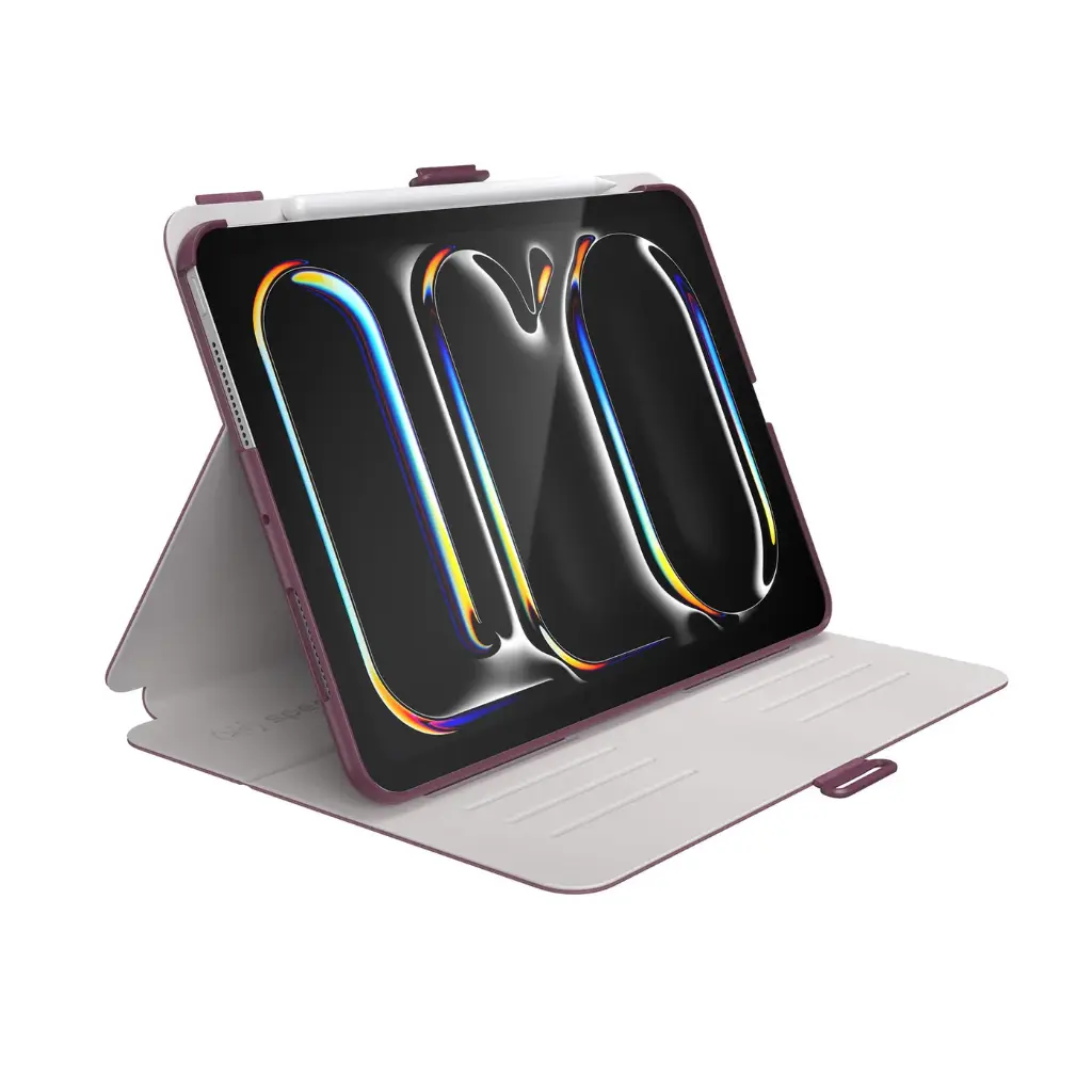 Speck Balance Folio Case for iPad Pro 11-M4 - Plumberry Purple 