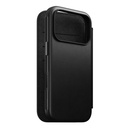Nomad Modern Leather Folio Case with MagSafe for iPhone 17 Pro - Black