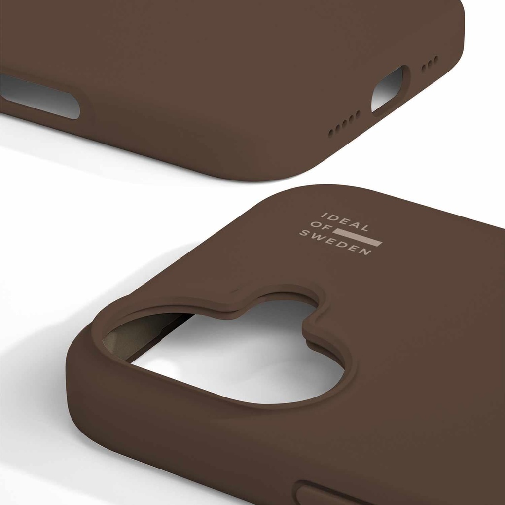 Ideal of Sweden Glitter Glow Case with MagSafe for iPhone 17 - Mocha Mousse