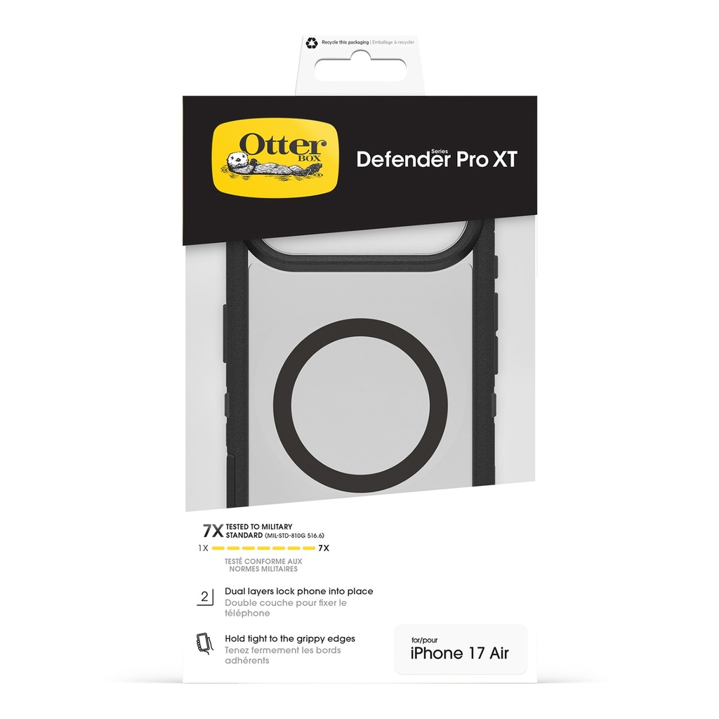 Otterbox Defender XT with MagSafe for iPhone 17 Air - Clear / Black Dark Side