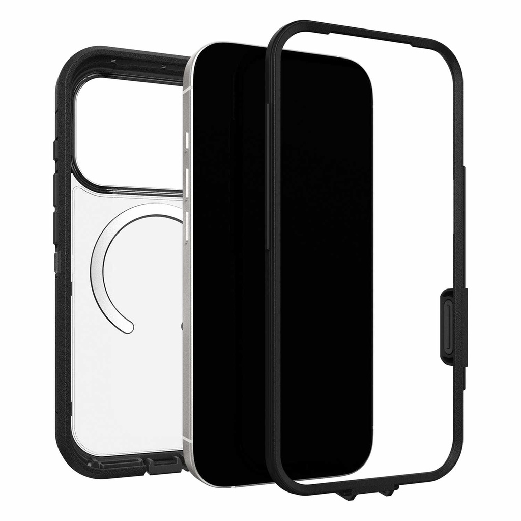 Otterbox Defender XT with MagSafe for iPhone 17 Pro - Clear / Black Dark Side
