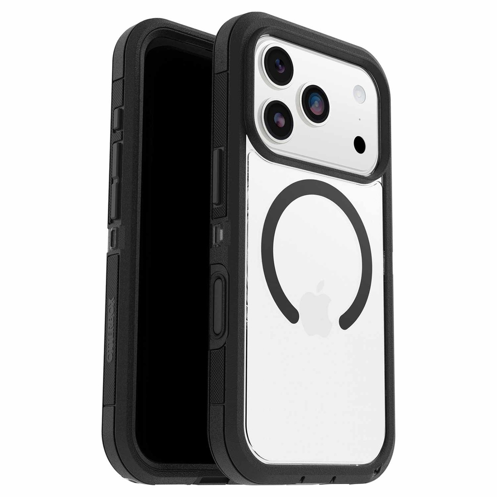 Otterbox Defender XT with MagSafe for iPhone 17 Pro - Clear / Black Dark Side