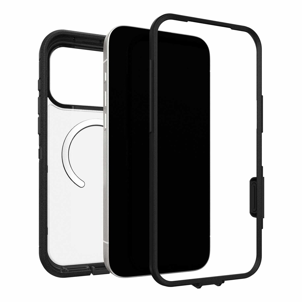 Otterbox Defender XT with MagSafe for iPhone 17 Pro Max - Clear / Black Dark Side