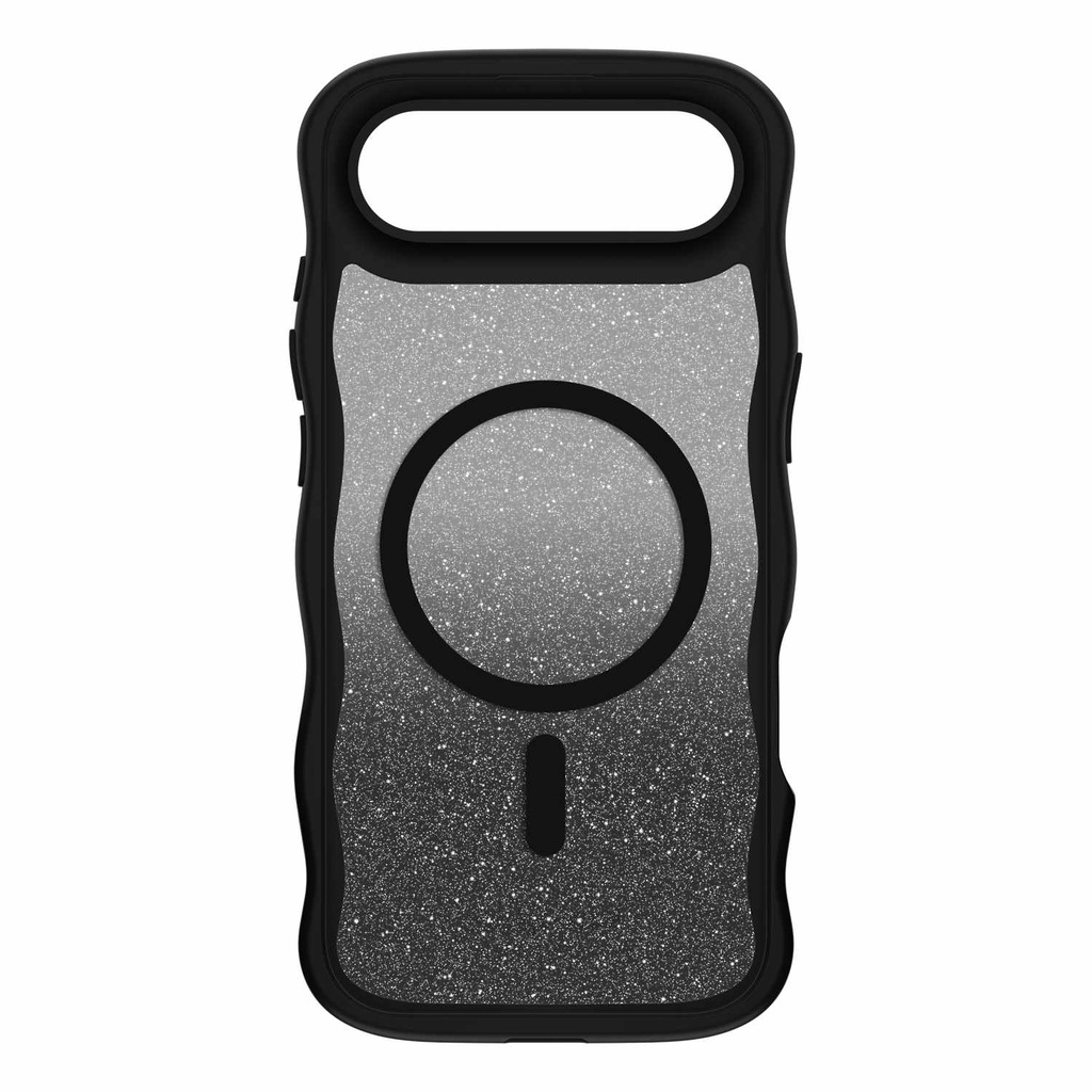 kate spade new york Wavy Protective Hardshell with MagSafe for iPhone 17 Air - Nightfall Black
