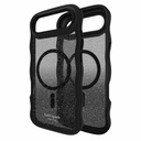 kate spade new york Wavy Protective Hardshell with MagSafe for iPhone 17 Air - Nightfall Black