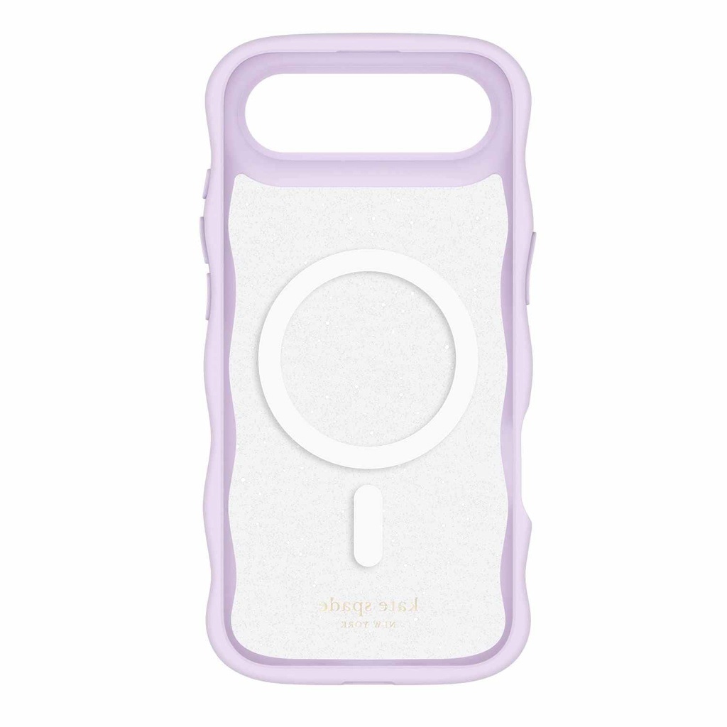 kate spade new york Wavy Protective Hardshell with MagSafe for iPhone 17 Air - Opal Iridescent