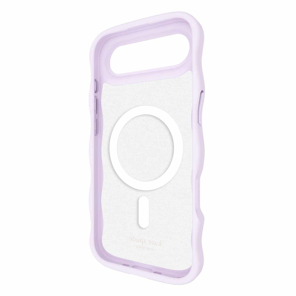 kate spade new york Wavy Protective Hardshell with MagSafe for iPhone 17 Air - Opal Iridescent