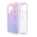 kate spade new york Wavy Protective Hardshell with MagSafe for iPhone 17 - Opal Iridescent
