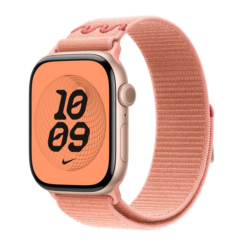 46mm Alpenglow Pink Nike Sport Loop 