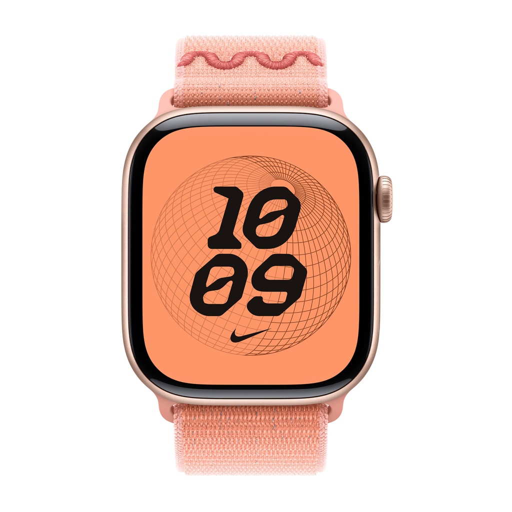 46mm Alpenglow Pink Nike Sport Loop 