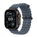 49mm Anchor Blue Ocean Band - Black Titanium Finish