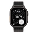 49mm Black Titanium Milanese Loop - Medium