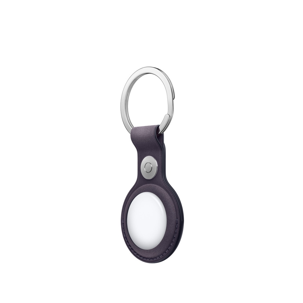 AirTag FineWovern Key Ring - Midnight Purple