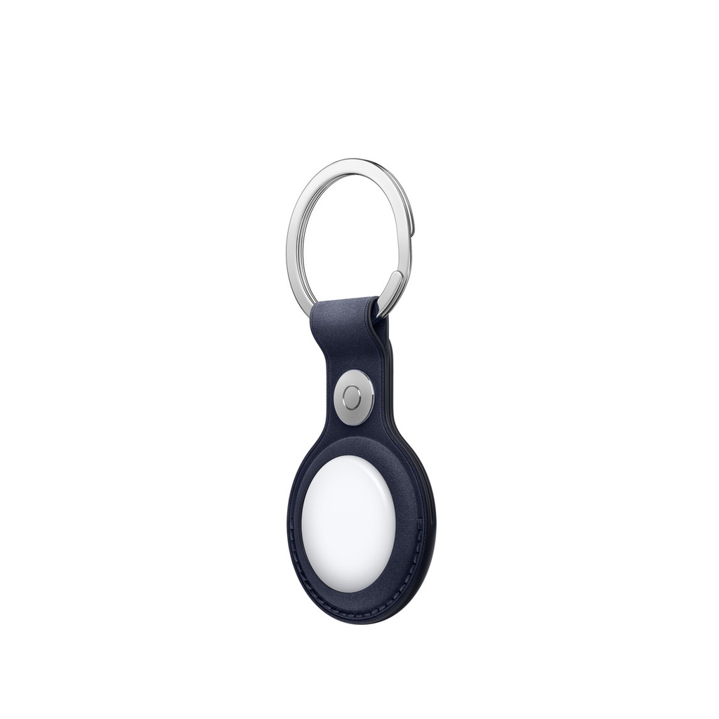 AirTag FineWovern Key Ring - Navy