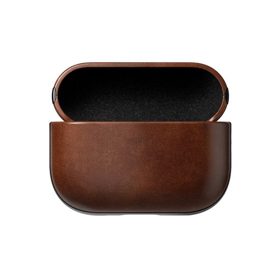 Nomad Horween Leather Case for AirPod Pro 3 - Rustic Brown