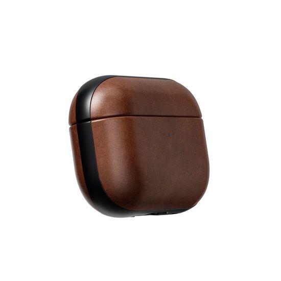 Nomad Horween Leather Case for AirPod Pro 3 - Rustic Brown